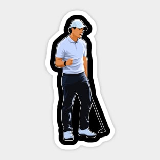 Rory McIlroy Victory Sticker